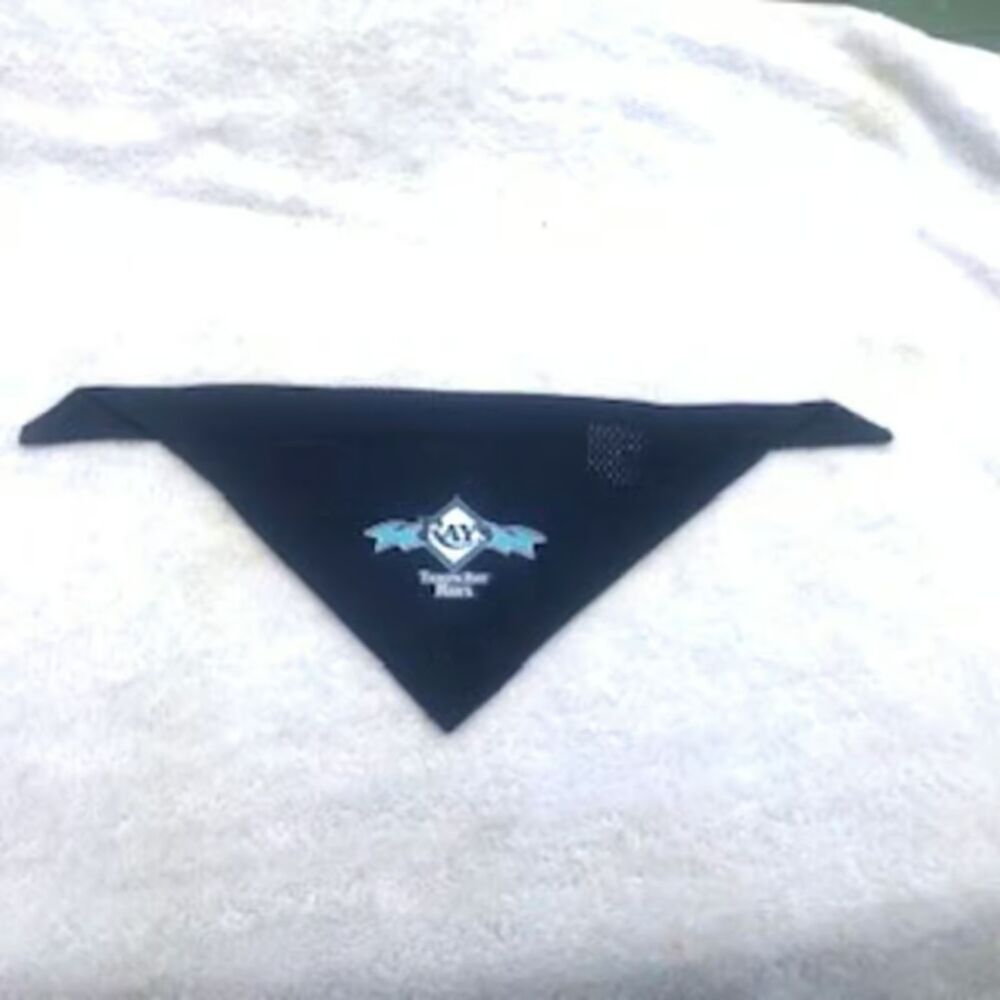 Size: Small Tampa Bay Rays Doggie Bandana . New w/ Tag